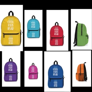 Cool Kids Read School Backpack